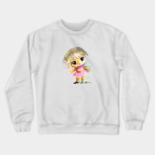 Original art of Surprise LOL doll. Crewneck Sweatshirt